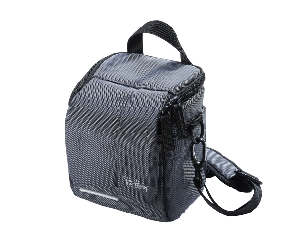 Peter Hadley Tokio 100 dunkelgrau Fototasche aus 100 % aus recyceltem Polyester